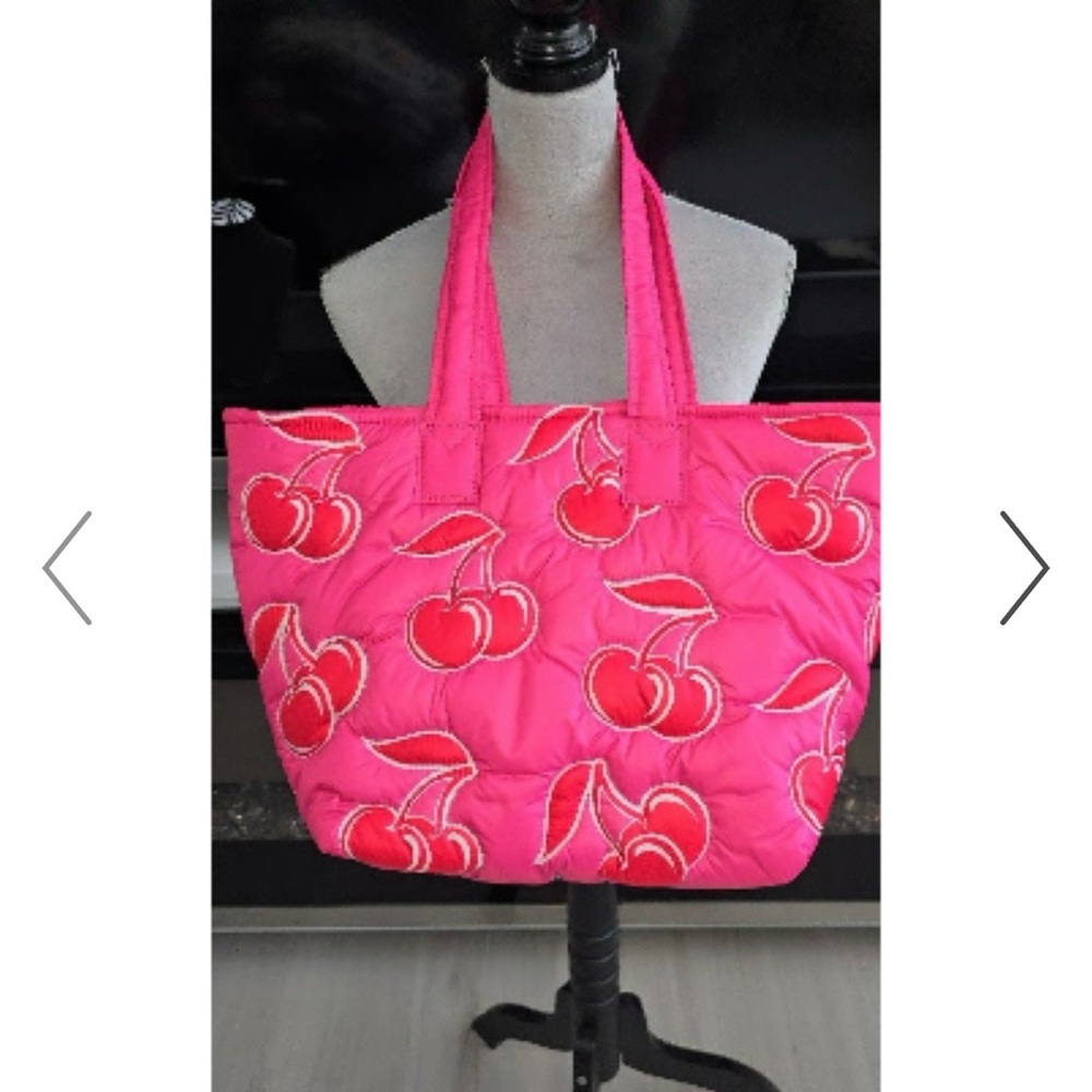 Sincerely Jules Pink Cherry Tote